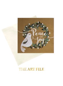 XP225 Cards - Peace and Joy Bird